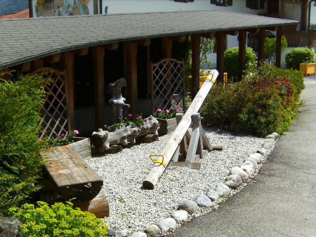 Appartementhaus Alpenrose Wallgau Exterior foto